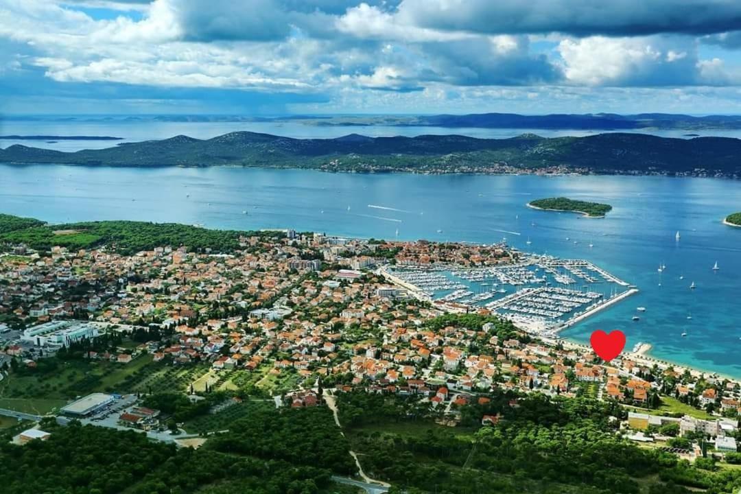 Beach Apartment Roza Biograd Oneroom - Premium Location Біоград-на-Мору Екстер'єр фото